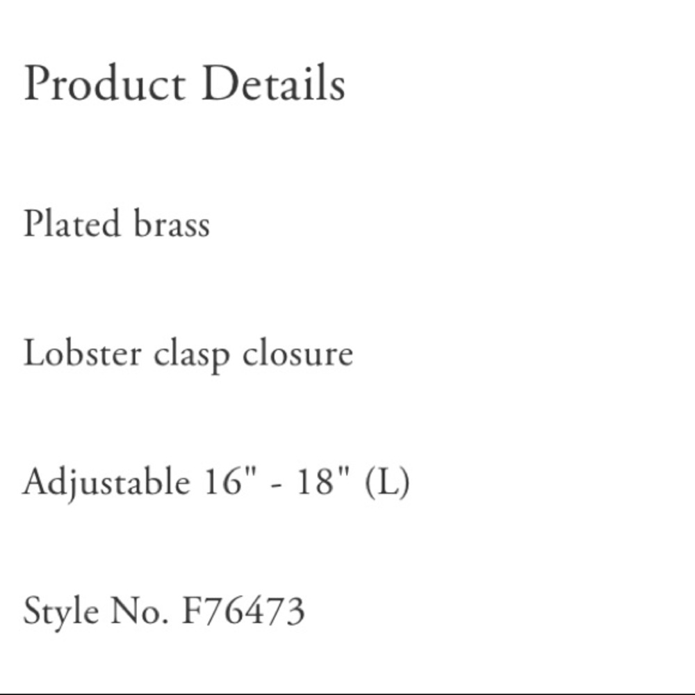 BOXED Coach Signature Link Necklace - Picture 6 of 6